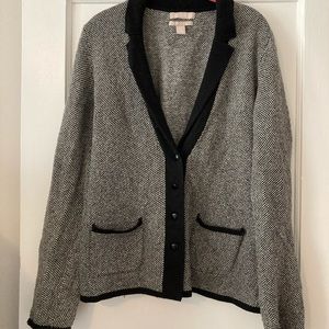 Banana Republic sweater blazer